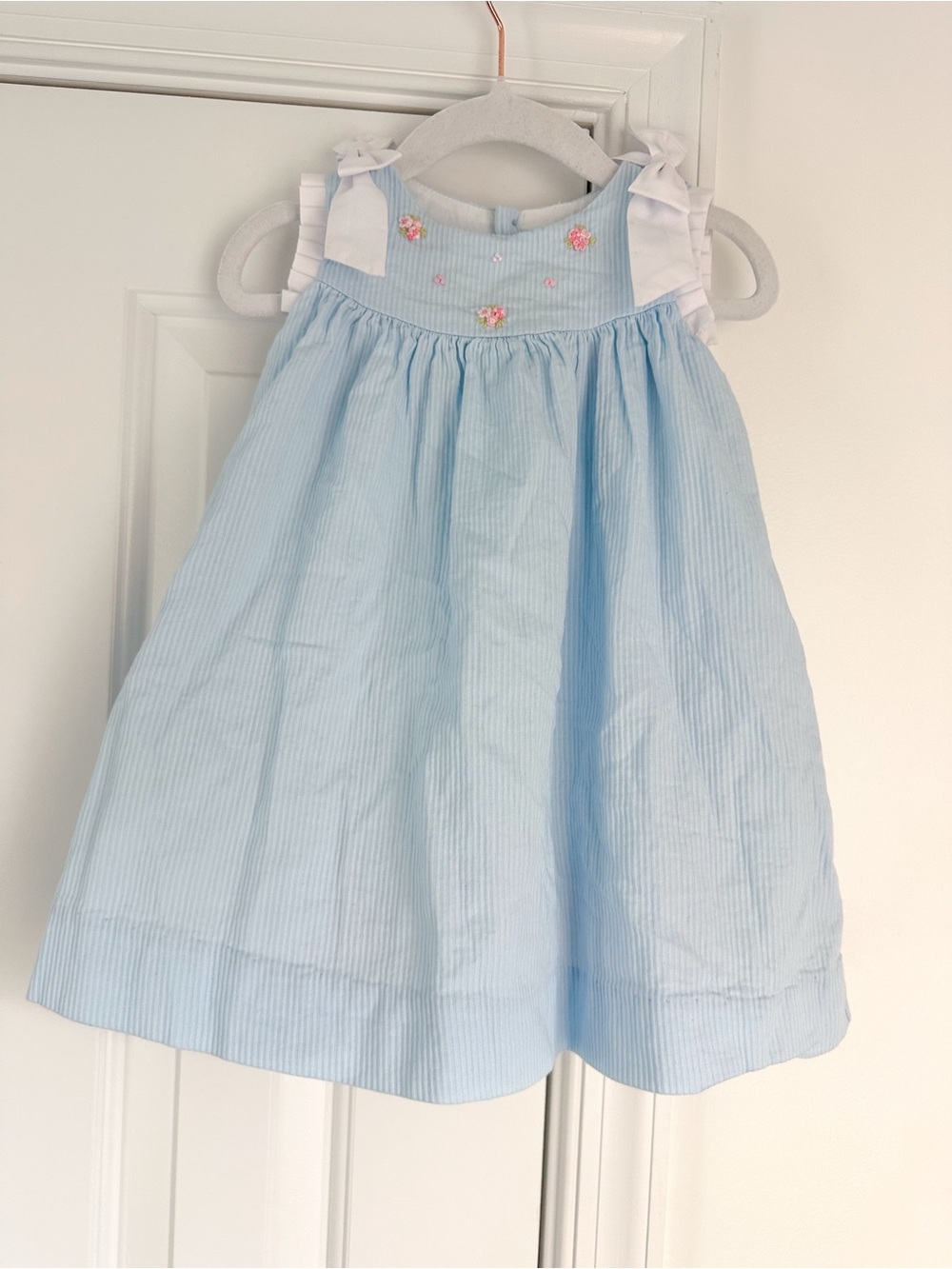 Luli & Me blue dress 12m excellent condition